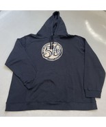 Fanatics New Orleans Saints Black Hoodie Sweatshirt 50th Anniversary Men... - £21.89 GBP