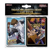 Yu-Gi-Oh! Yugi &amp; Kaiba Quarter Century Card Sleeves - $28.35