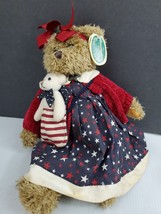 Bearington Collection Betsy and Ross Bear Plush Stuffed Animal Patriotic 1078 - £12.59 GBP