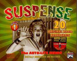 SUSPENSE - Autolite Series - Vol. 1 - Original Radio Broadcasts - £25.71 GBP