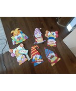 6PCS Gnomes Birthday Yard Signs with Stakes Birthday Lawn Outdoor Party ... - $225.80 MXN