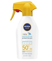 Nivea KIDS Sun Sensitive SPF 50 300ml-Made in UK FREE SHIPPING - £27.68 GBP