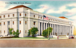 US Post Office St Louis Missouri Postcard - £5.44 GBP