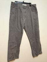 Members Mark Mens Jeans Size 40 x 32  Gray - $8.59