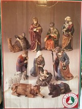 Vintage Porcelain Nativity set 11 piece Set 11 (8&quot; Tall) - £19.69 GBP