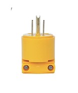 Utilitech 15-Amp 125-Volt Yellow 3-Wire Grounding Plug - $7.67