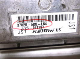 19-20-21     HONDA CIVIC  SPORT  2.0L   AUTOMATIC  / ENGINE COMPUTER.ECU image 2