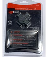 Gigaware 4-Port Modular Stackable USB 2.0 Hub 26-1038 - £19.57 GBP