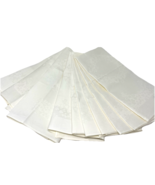 Fergusons Irish Linen Damask Shamrock Napkins Set of 10 - $98.93 CAD