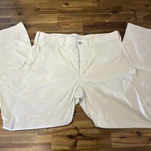 Eddie Bauer Pants Mens 38x32 Tan Khaki Travex Horizon Guide Nylon Outdoo... - $17.75