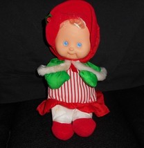 Vintage Fisher Price 1992 Christmas Kids Doll Puffalump Nylon Stuffed Plush Toy - £36.61 GBP