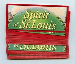 45 Spirit of St Louis Cigar Box Labels New York Paris Charles Lindbergh 1930&#39;s - £22.15 GBP