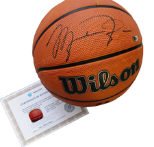 Michael Jordan Signed Autographed Wilson NBA Basketball Authentic With COA - £589.26 GBP