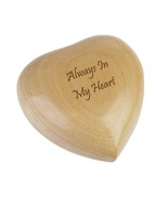 Always In My Heart Light Wood Keepsake Urn - $40.96 CAD