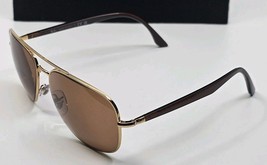 Ray Ban RB3683 001/51 Brown Gold Aviator Sunglasses 59 15 145 FRAMES ONLY - $34.64