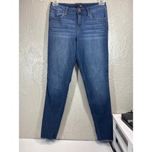 1822 Denim Jeans Womens Blue Adrianna Jeans Skinny Ankle Mid Rise Stretc... - $19.95