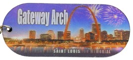 Gateway Arch Jefferson National Expansion Memorial Double Sided 3D Key Chain - £5.61 GBP