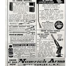 Numrich Arms New York 1964 Advertisement Hunting Accessories Vintage DWEE14 - €8,64 EUR