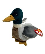 Ty Jake the Mallard Duck Plush Toy 1998 Vintage Stuffed Animal Bird - $186.00 MXN