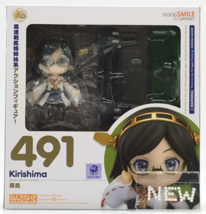 Kirishima Nendoroid 491 KanColle Kantai Collection Action Figure Good Smile 2015 - £35.21 GBP