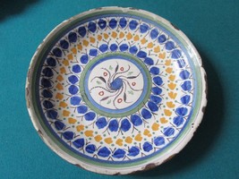 ANTIQUE  PERSIAN PLATTER 9&quot;[63] - $105.92