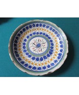 ANTIQUE  PERSIAN PLATTER 9&quot;[63] - $2,013.20 MXN