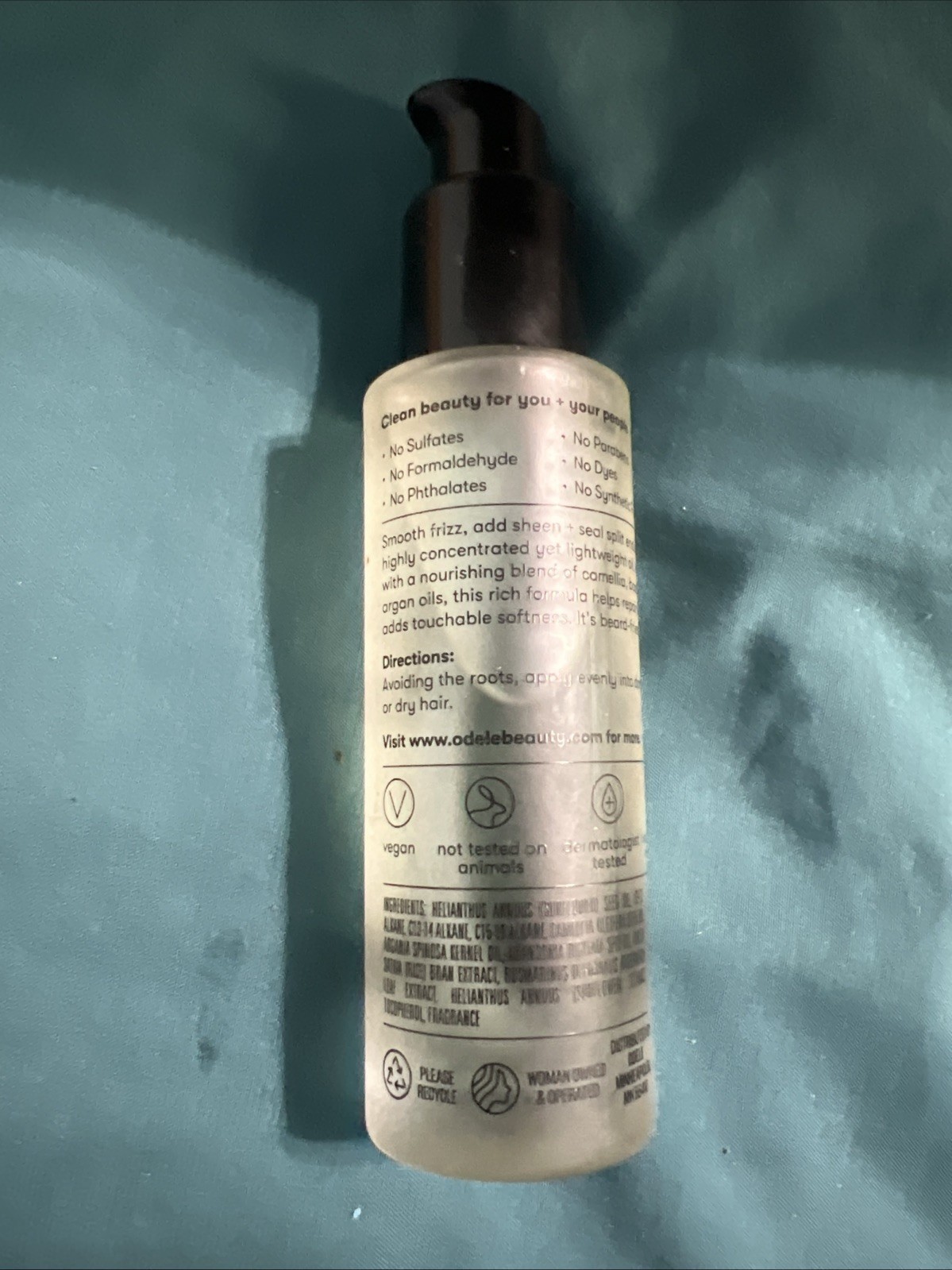Odele Hair Oil for High Shine + Hydration, 1.7 fl oz Item image 2