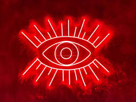 &#39;Eye&#39; | LED Neon Sign - £130.37 GBP+