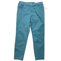 Christopher &amp; Banks Blue Ankle Relaxed Fit High Rise Blue Pants Size 4 A... - £26.50 GBP