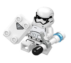 Stormtrooper with shield Custom Star Wars Minifigure Toys Gift - £2.14 GBP