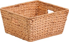 Large Honey-Can-Do Natural Basket Sq.. - £28.92 GBP