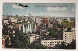 Birdseye View of a Portion of LOS ANGELES, California Postcard - £3.94 GBP