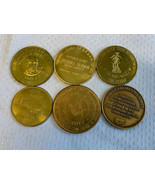 Vtg Masonic Freemason Coin Token Lot Bonnie Blink Days Pay Penny Anniver... - £23.42 GBP
