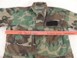 H/C Temp. Battle Dress Woodland Bdu Jacket Blouse Coat Specific Defect Sm Short - £10.99 GBP