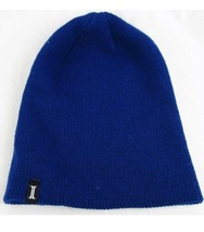 NEW IGLOOS Men&#39;s 2-In-1 Blue Cuff Cap Slouch Beanie Hat One Size ski snow winter - £5.22 GBP