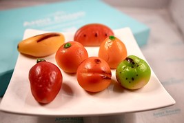 Andy Anand Deliciously Decadent Almond Marzipan 1 lbs - Assorted Fruit Shapes - £27.56 GBP