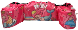Toddler Swim Vest Floatie With Shoulder Straps Fits Kids 22-66 lbs Pink MERMAID image 5