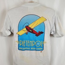 Vintage Pietenpol Fly-In 1988 Airplane T-Shirt 14-16 Screen Stars Deadst... - $15.99