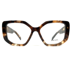 Prada Eyeglasses Frames VPRA04 07R-1O1 Brown Marble Butterfly Full Rim 5... - $197.99