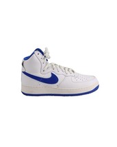 Nike Air Force 1 High Retro Qs In Summit /Game Royal Leather Men White S... - £94.76 GBP