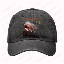 ANDREA BOCELLI 30TH ANNIVERSARY ON TOUR 2025 Denim Hat Caps - $30.00