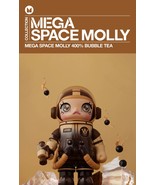 POP MART - MEGA SAPCE MOLLY 400% - Bubble Tea Exclusive Edition - 100% A... - $10,658.52 MXN