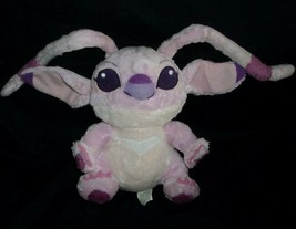 8&quot; Disney Parks Lilo Girlfriend Stitch Angel Baby Pink Stuffed Animal Plush Toy - £15.26 GBP