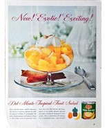 Del Monte Tropical 1964 Vintage Print Ad New Exotic Exciting 1960&#39;s - $205.47 MXN