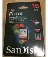 SanDisk - Pixtor 16GB SDHC UHS-I Memory Card - $516.80 MXN