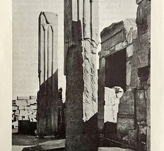 1942 Egypt Heraldic Plants of Karnak Historical Print Antique Ephemera 8... - $14.01 CAD