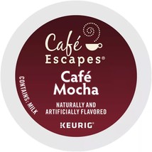 CAFE ESCAPES CAFE MOCHA KCUPS 10CT - $307.69 MXN