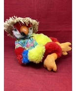 SINGING PLUSH Parrot LAID BACK LOUIE Don&#39;t Worry Be Happy CUDDLE BARN Ba... - £30.89 GBP