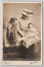 Opera RPPC Clara Butt Kennerley Rumford and Baby Daughter 1903 Postcard G27 - $28.95