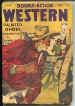 Double Action Western-7/1942-gunfight cover-Painted Ghost-Anson Piper-WWII er... - £30.04 GBP